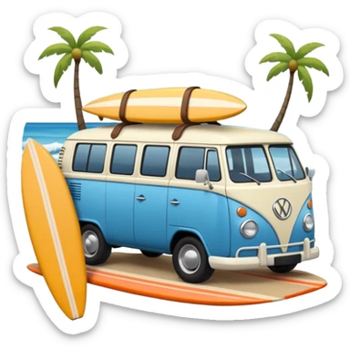 Van trip sticker