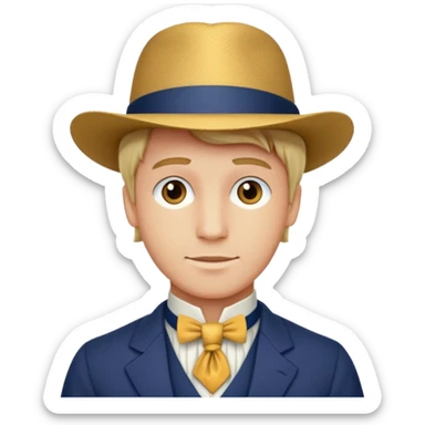 Fred jones with a Ascot sticker