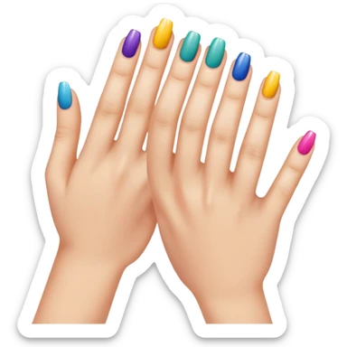manicure sticker