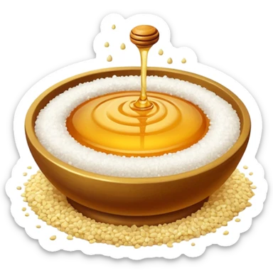 Salt and honey sticker