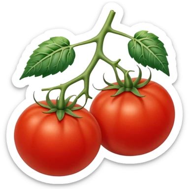 vine tomato sticker