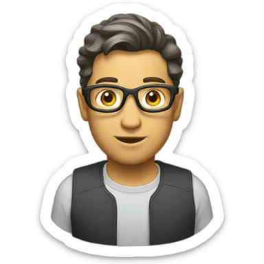 Tech company innovation sticker