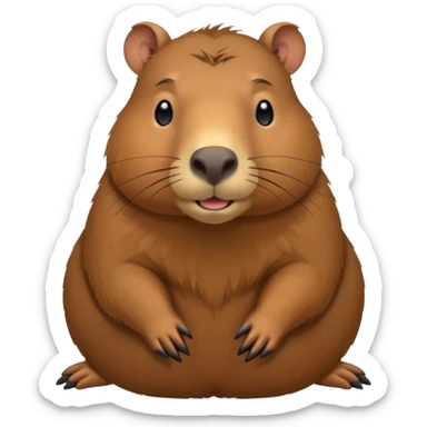 Capibara sticker