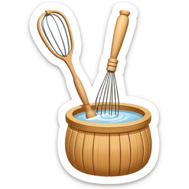 sauna whisk sticker