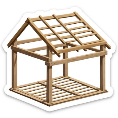 casa sin costruir sticker