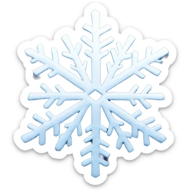 Very angry snowflake sticker