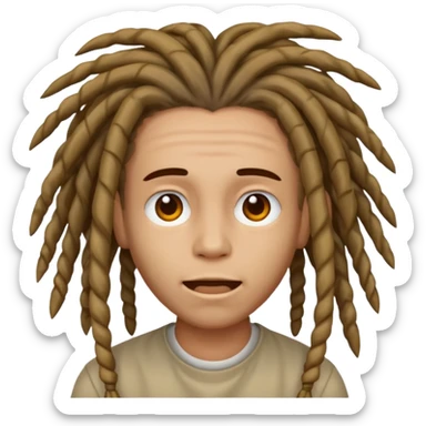 shake your dreads sticker