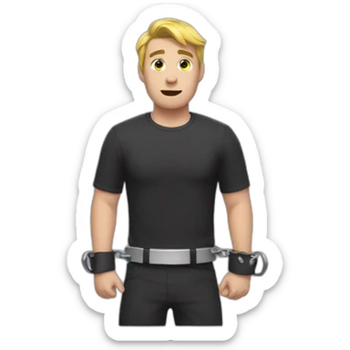 mr beast handcuffed sticker