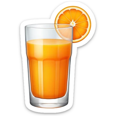 Orange juice  sticker
