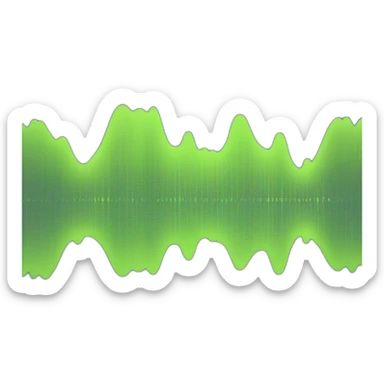 sound wave sticker