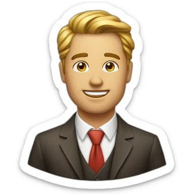 wealthy copywriter sticker