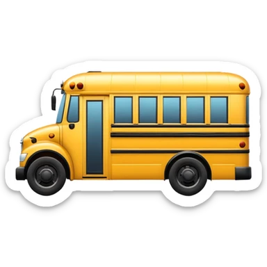 bus escolar sticker