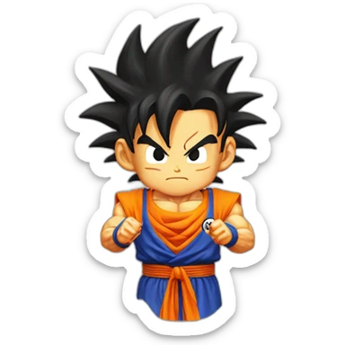 Dragon ball z Goku sticker