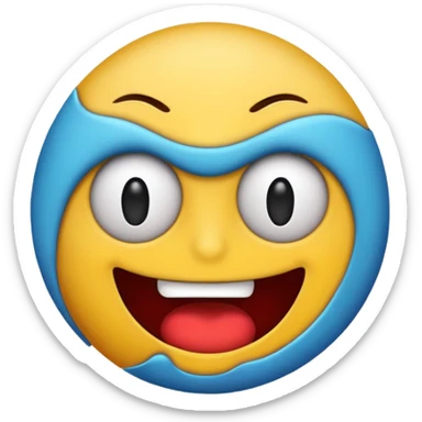 Freaky Emoji sticker