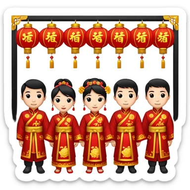 Chinese New Year, Year of the Horse sticker
