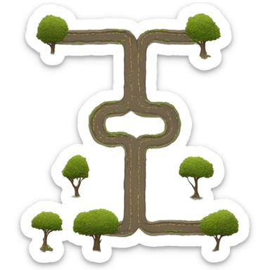 two pathway leads to unknown sticker