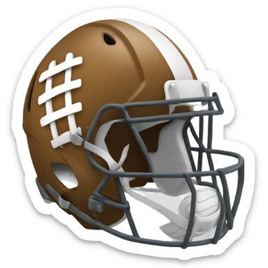 football helmet sticker