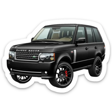 hacker range rover sticker