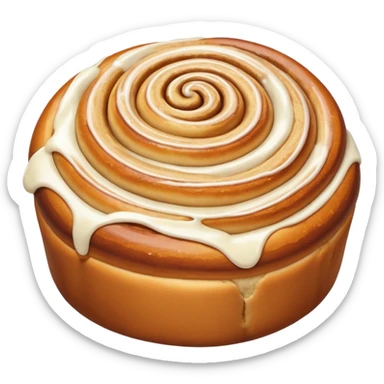 A Cinnamon Roll sticker