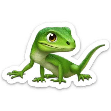 obama but he's a lizard sticker