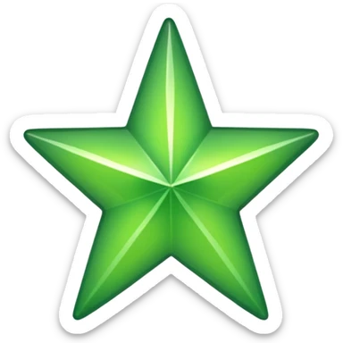 create a trustpilot green colour star but it need to be a normal star for review sticker