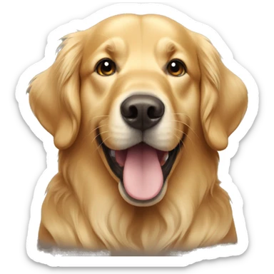 Golden retriever  sticker