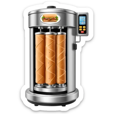 doner machine sticker