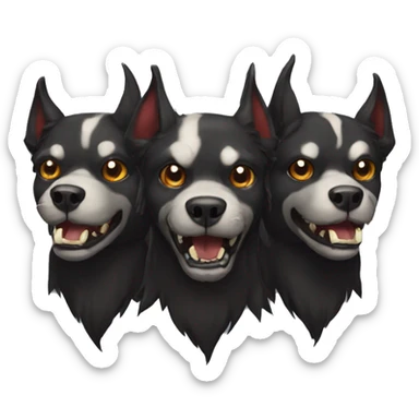 Cerberus sticker
