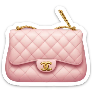 Chanel purse sticker