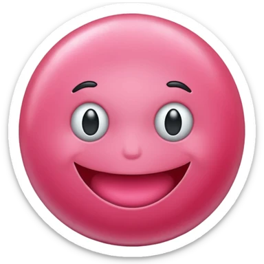 Watermelon bubble gum, faceless sticker