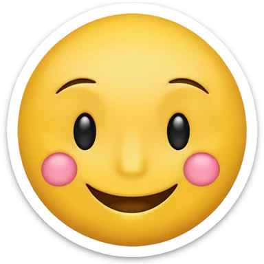 Emoji, smiley face with 1 eye closed sticker