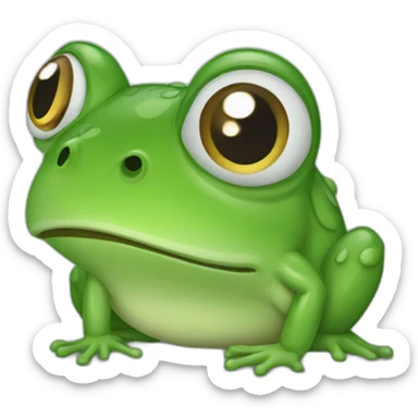 cry frog sticker