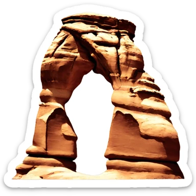 Delicate Arch Photo sticker