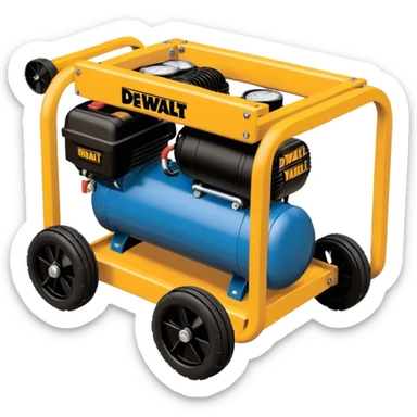 diy air compressor cart plans for dewalt compressor sticker