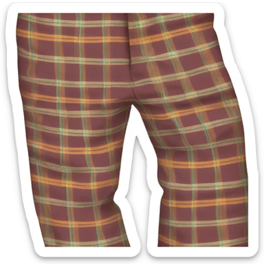 madras pants sticker