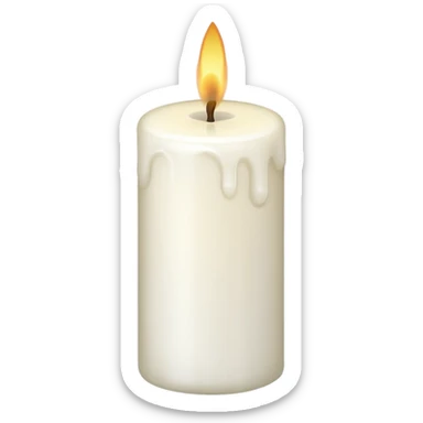 Candle sticker