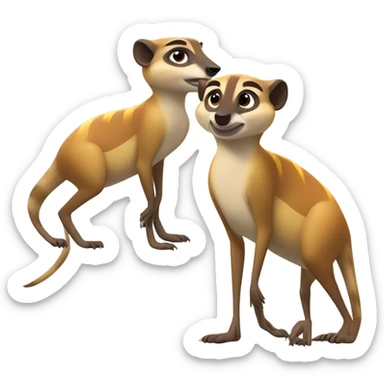 Timon y pumba sticker