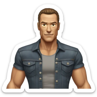 Jean Claude Van Damme sticker
