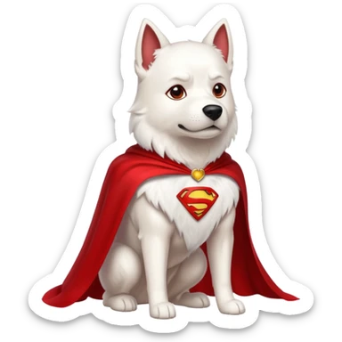 krypto dog sticker
