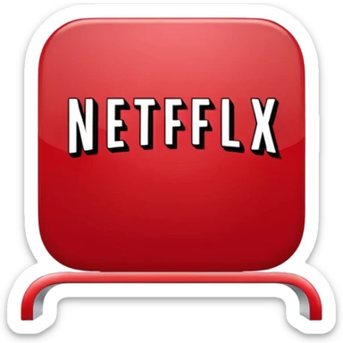 Netflix logo sticker