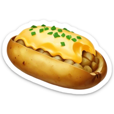 Baked potato  sticker