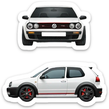 volkswagen gti sticker
