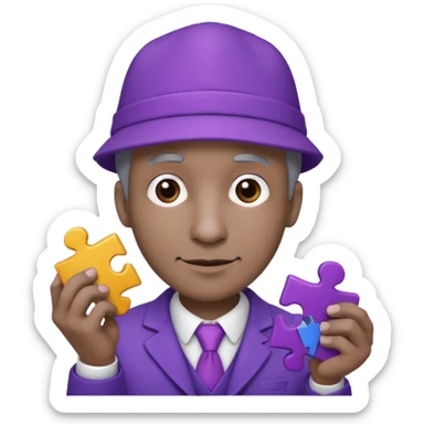 Mr puzzles from smg4 sticker