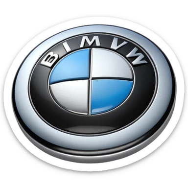 bmw x emblem emoji sticker
