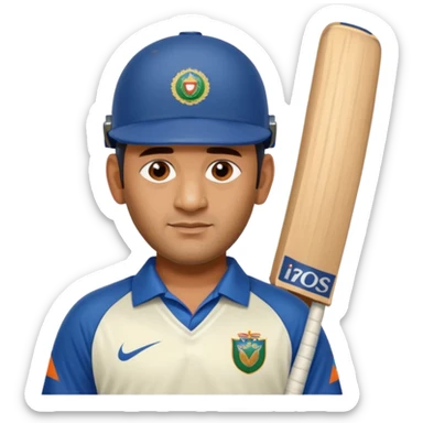 MS Dhoni sticker