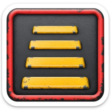 quebra mola vermelho na rua sticker