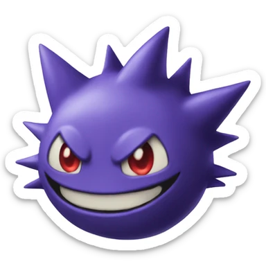 Gengar sticker
