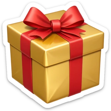 work present sticker