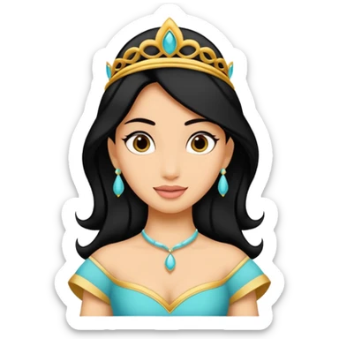 princesse jasmine by aladdin sticker