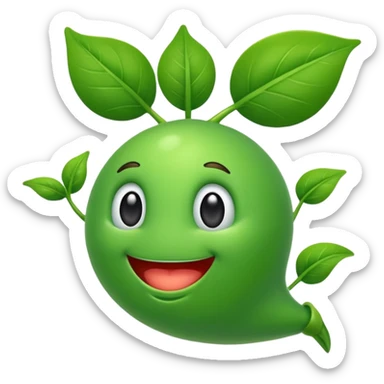 Peashooter sticker